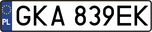 GKA839EK
