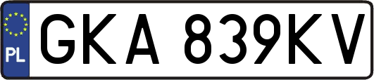 GKA839KV