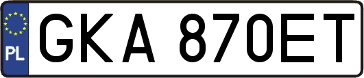 GKA870ET