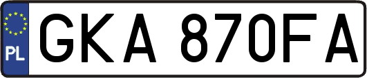 GKA870FA