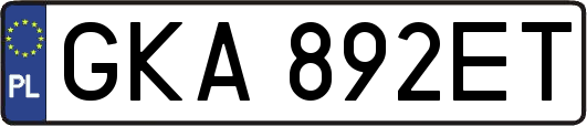GKA892ET