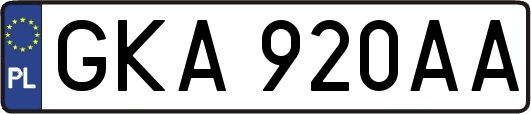 GKA920AA