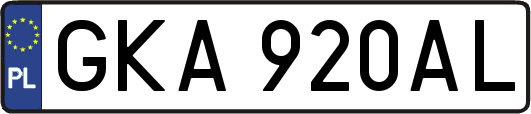 GKA920AL