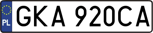 GKA920CA