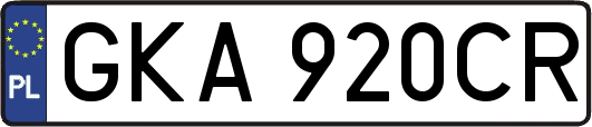 GKA920CR