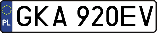 GKA920EV