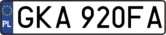 GKA920FA