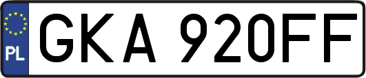 GKA920FF