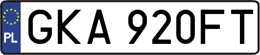 GKA920FT