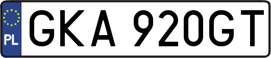 GKA920GT