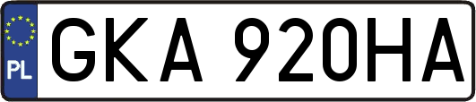 GKA920HA