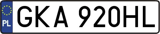 GKA920HL