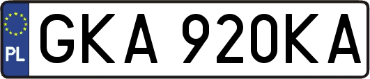 GKA920KA