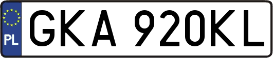 GKA920KL