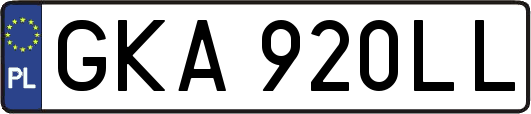 GKA920LL
