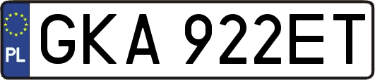 GKA922ET