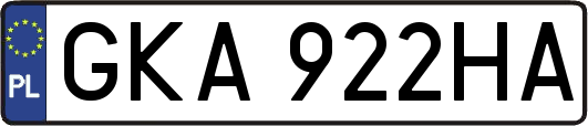 GKA922HA