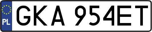 GKA954ET
