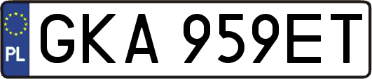 GKA959ET