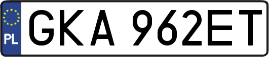 GKA962ET