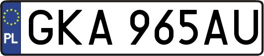 GKA965AU