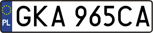 GKA965CA