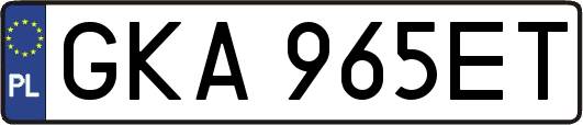 GKA965ET