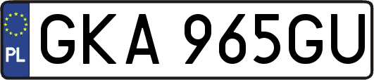 GKA965GU