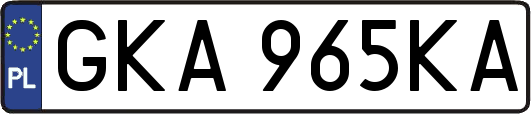 GKA965KA