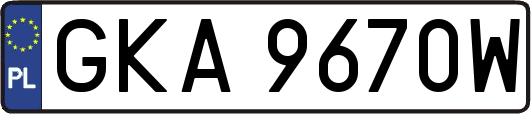 GKA9670W