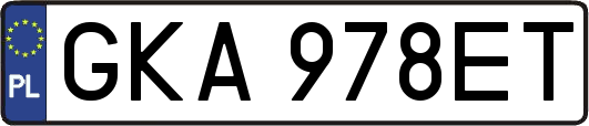 GKA978ET