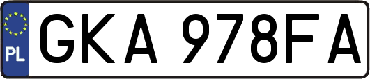 GKA978FA
