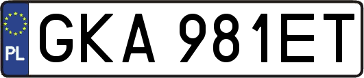 GKA981ET