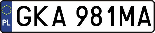 GKA981MA