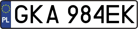 GKA984EK