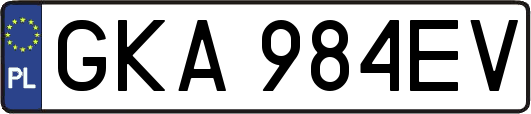 GKA984EV