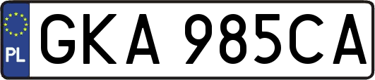 GKA985CA