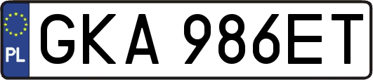 GKA986ET
