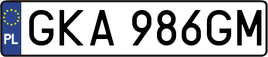 GKA986GM