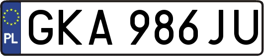 GKA986JU
