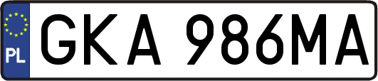 GKA986MA