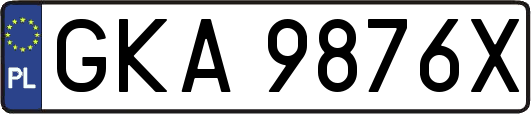 GKA9876X