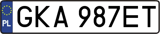 GKA987ET