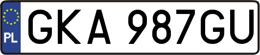 GKA987GU