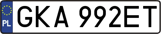 GKA992ET