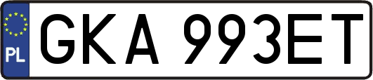 GKA993ET