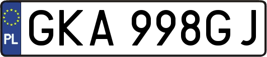 GKA998GJ