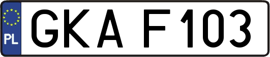 GKAF103