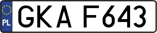 GKAF643