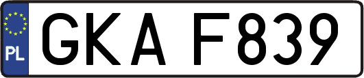 GKAF839
